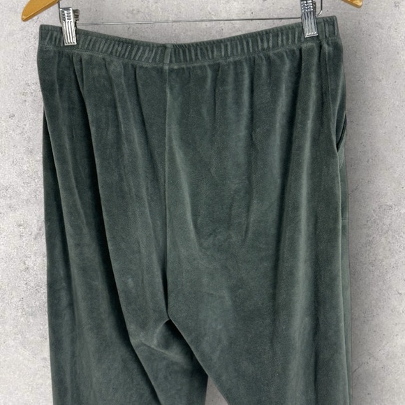 Aerie Velvet Velour Joggers Womens Size Medium Sweat Pants Elastic Waist Lounge - Picture 7 of 14